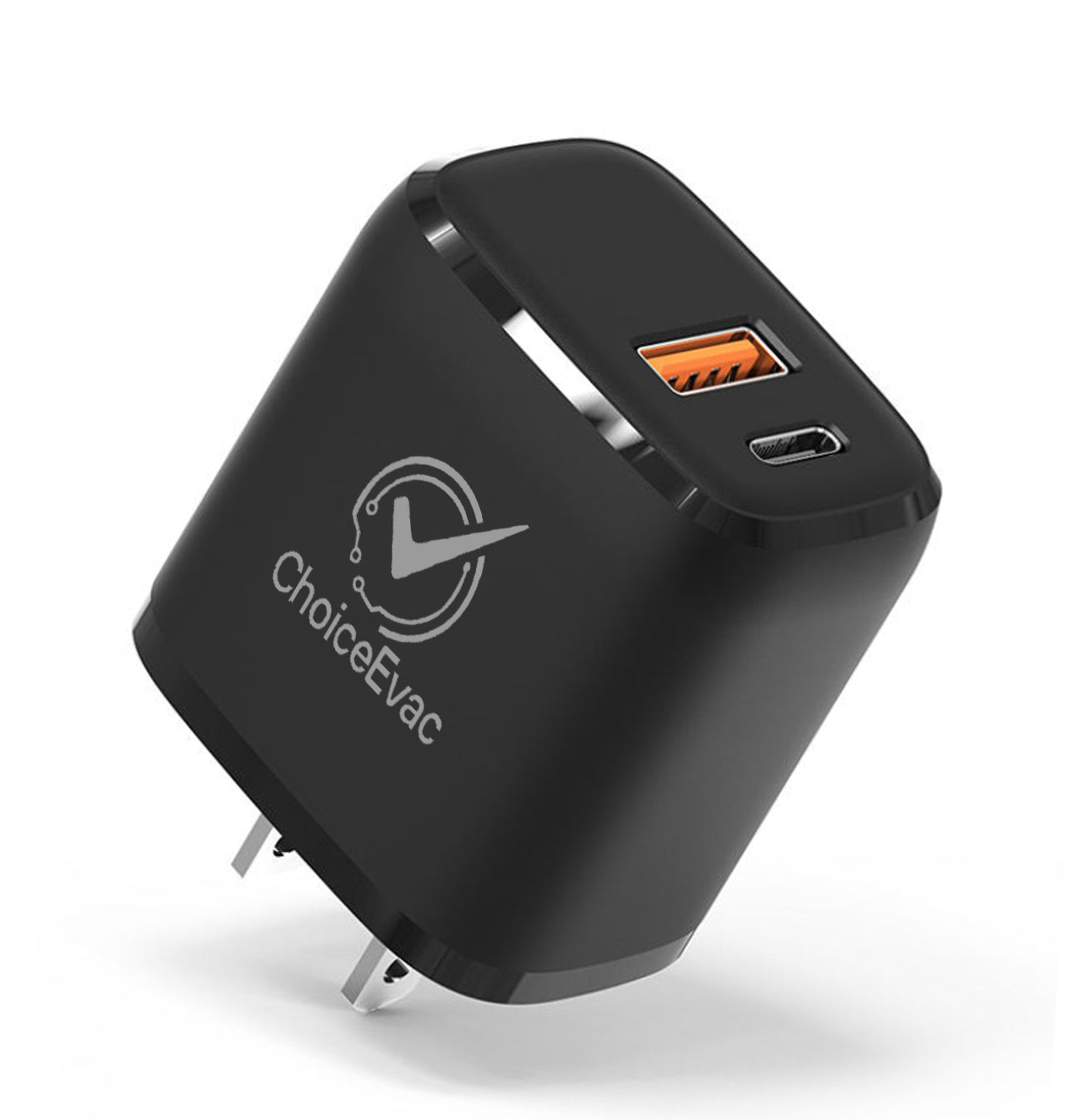 ChoiceEvac Dual-Port Adapter - USB-A and USB-C ports