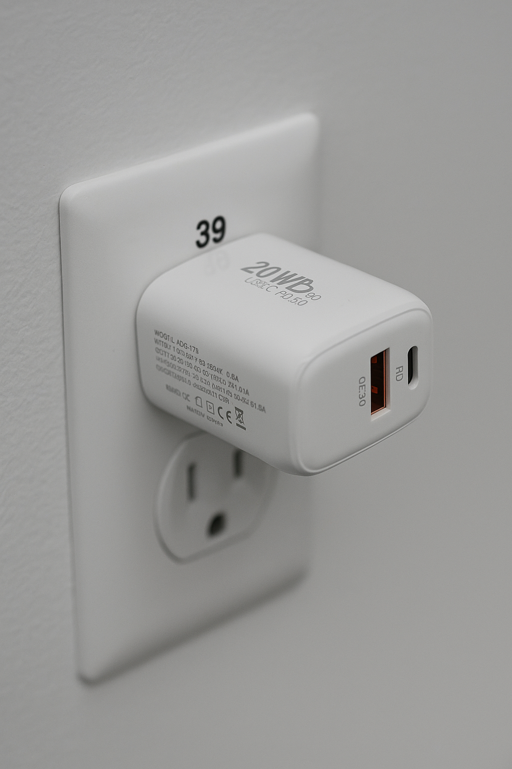 ChoiceEvac Dual-Port Adapter - USB-A and USB-C ports