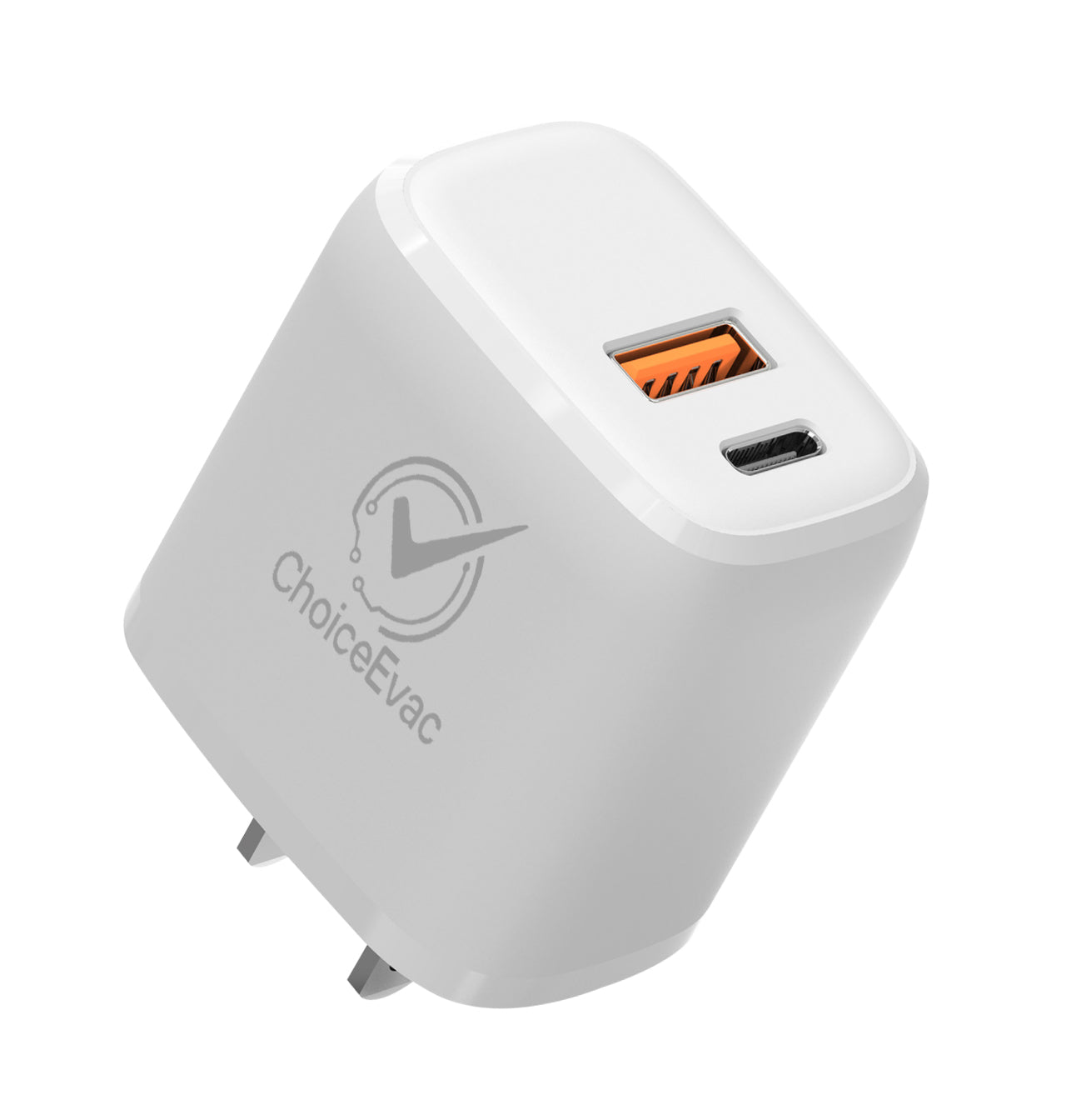 ChoiceEvac Dual-Port Adapter - USB-A and USB-C ports