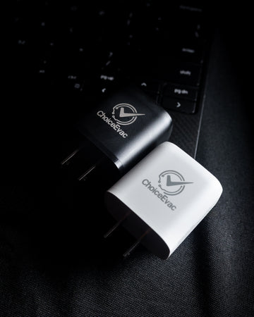 ChoiceEvac Dual-Port Adapter - USB-A and USB-C ports