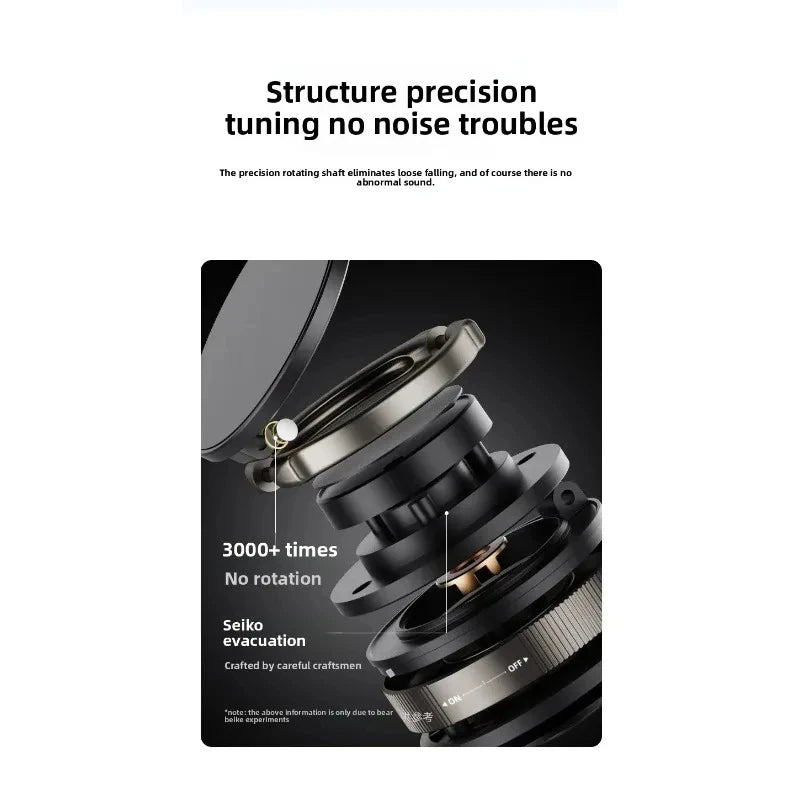 Magnetic Phone Holder for car, 360° Rotatable, Foldable & Adjustable Magnetic Car Mount, , Compatible with iPhone & Other Phones