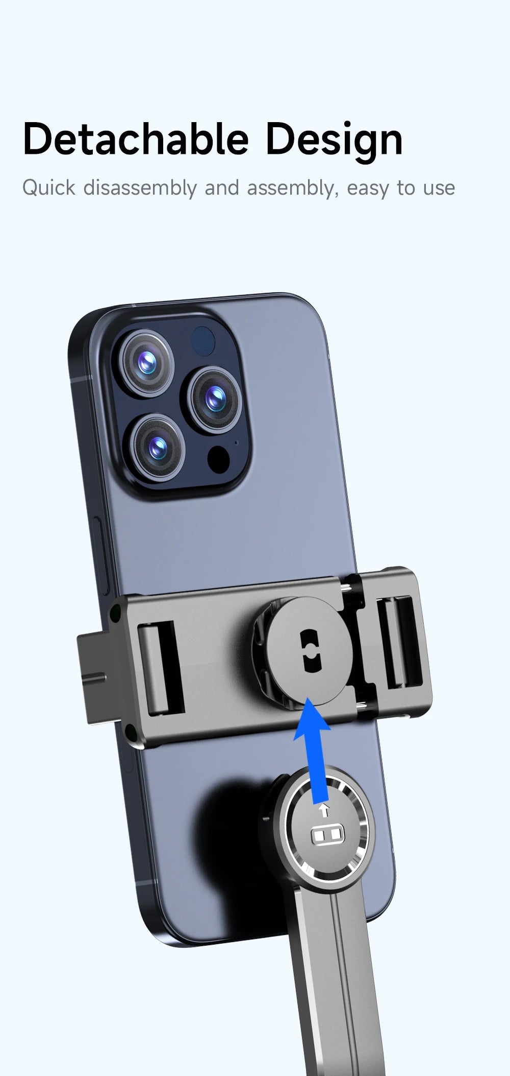 Selfie Stick 68 Inch Phone Desktop Stand Tripod for Iphone Android Smartphone Shooting Vlog