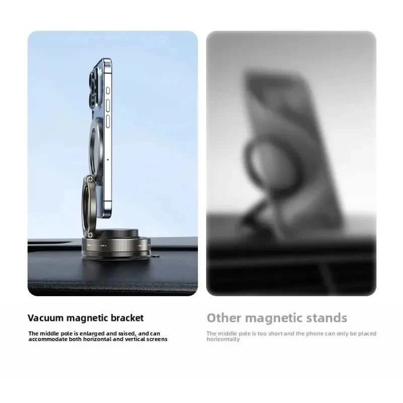 Magnetic Phone Holder for car, 360° Rotatable, Foldable & Adjustable Magnetic Car Mount, , Compatible with iPhone & Other Phones