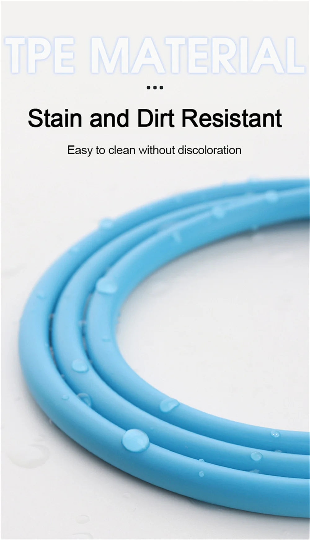 3PCS 120W Super Fast Charge Type-C Liquid Silicone Cable Quick Charge USB C Lines For Samsung Apple USB Phone Data Wire