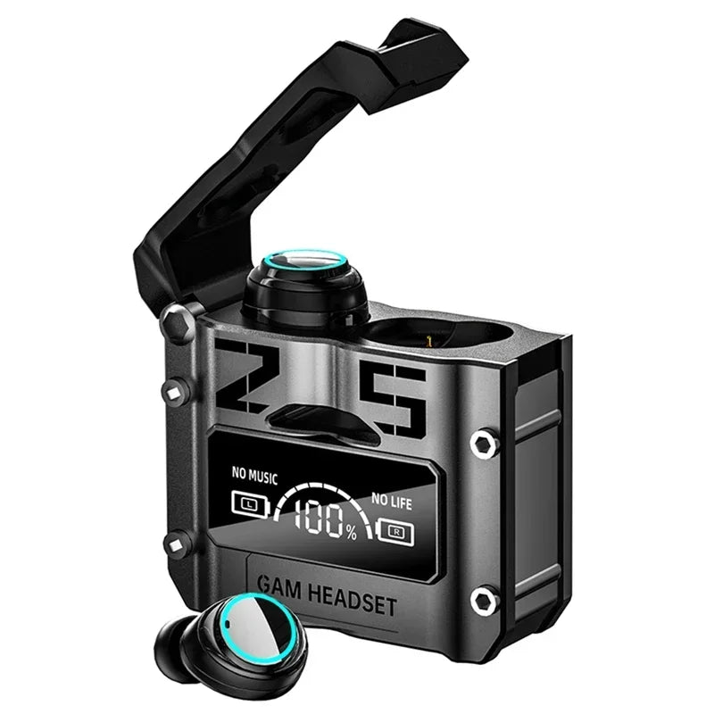 M25 Original Bluetooth 5.3 TWS Wireless Headphones LED Display Stereo Touch Control Noise Reduction Earbuds