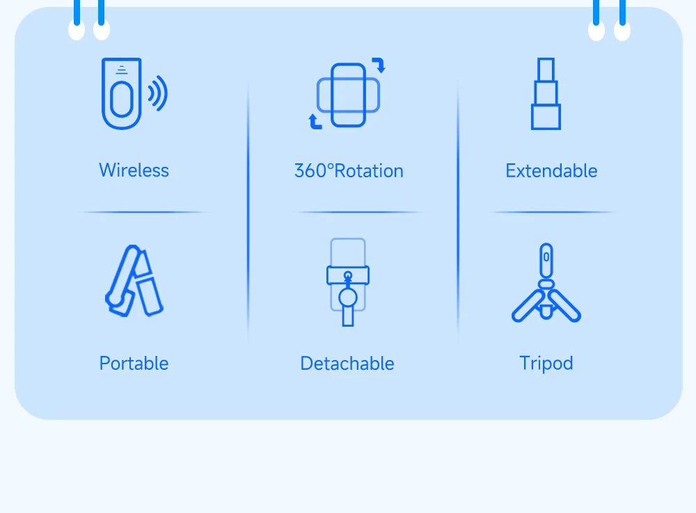 Selfie Stick 68 Inch Phone Desktop Stand Tripod for Iphone Android Smartphone Shooting Vlog