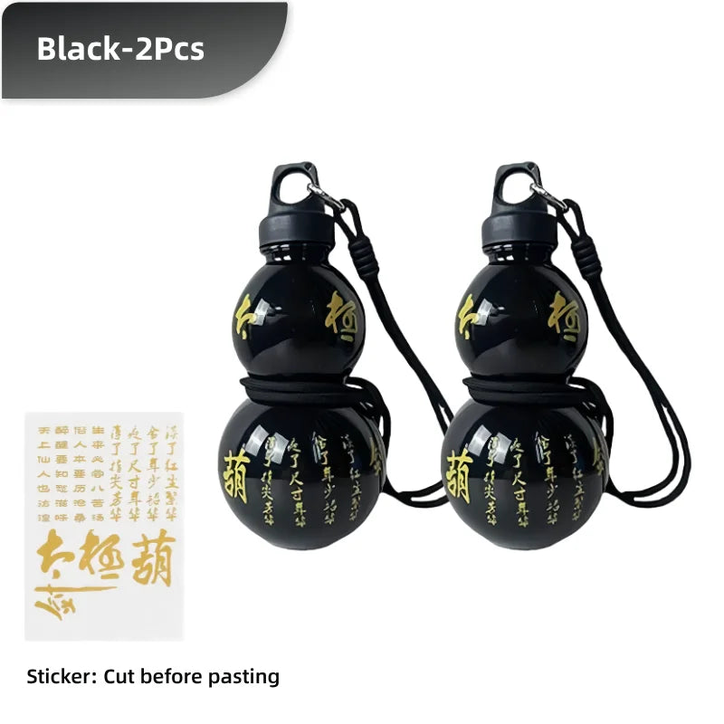 800ml Large Capacity Gourd Water Bottle Child Water Gourd Kettle Chinese Style Leakproof Water Jug for School Sport Water Kettle