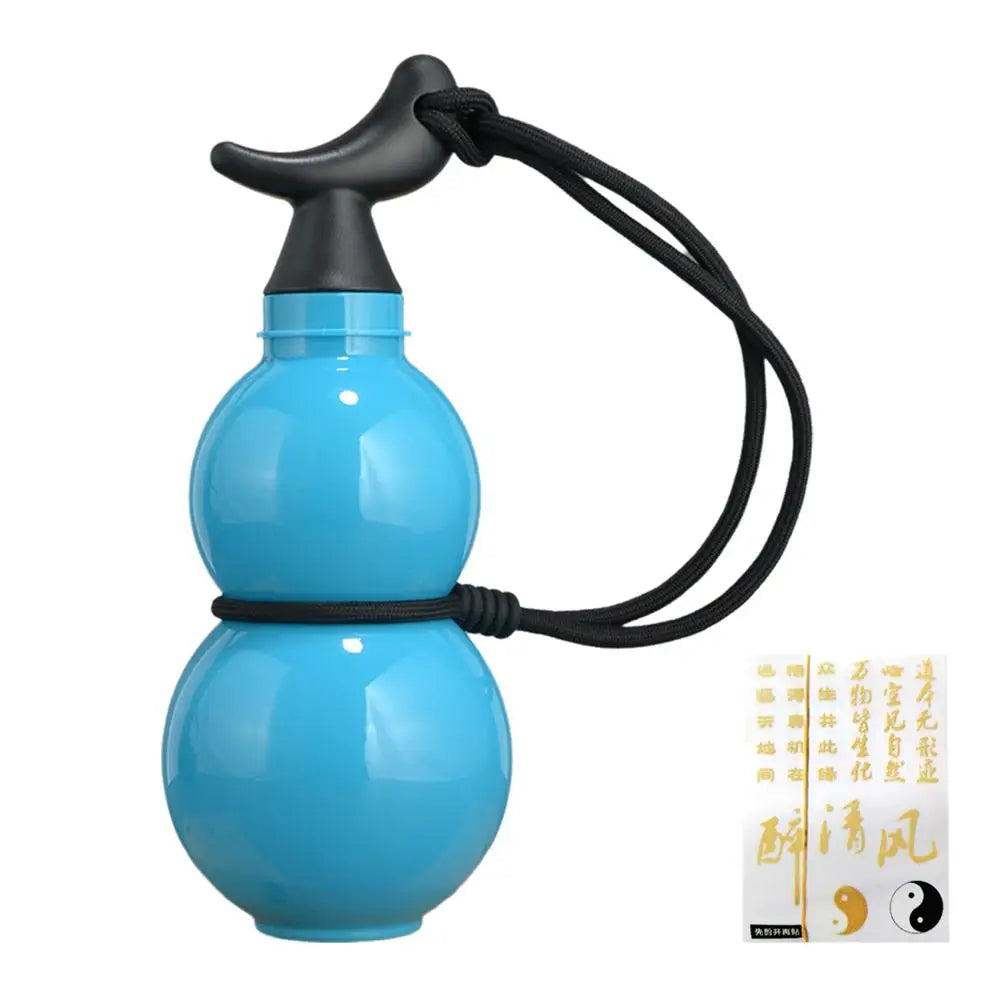 750ml Chinese Retro-Inspired Gourd Water Bottle Large Capacity Outdoors Leak-proof Water Sports Bottle King Wukong Drinking Cup