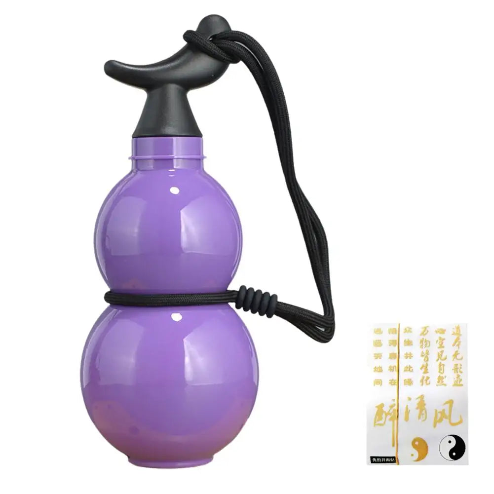 750ml Chinese Retro-Inspired Gourd Water Bottle Large Capacity Outdoors Leak-proof Water Sports Bottle King Wukong Drinking Cup